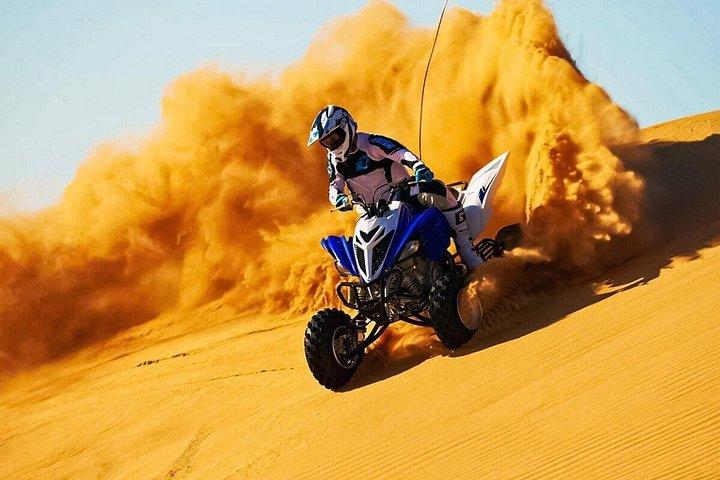 Safari dans le désert de Dubaï avec VTT Quad, promenade en chameau