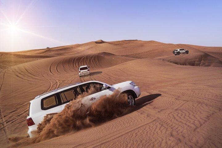 Safari exclusif dans le désert avec photos au coucher du soleil sur les dunes rouges