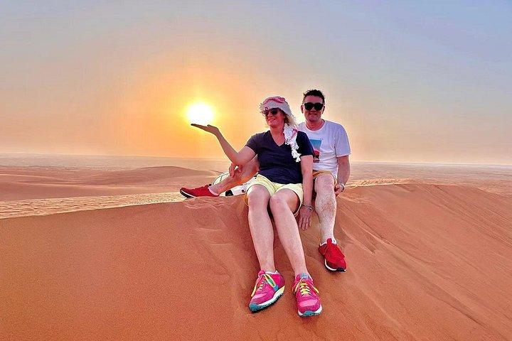 Dubaï : Safari dans le désert d'une demi-journée, chameaux, quad, planche à sable