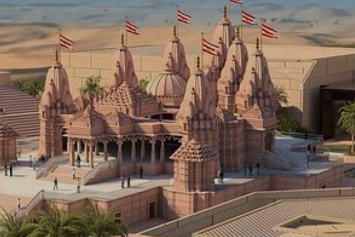 Visite privée de la ville d'Abou Dabi avec la Grande Mosquée et BAPS Hindu Mandir