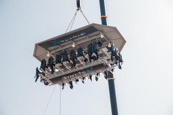 Dubaï Dîner dans le ciel avec ramassage et dépôt privés