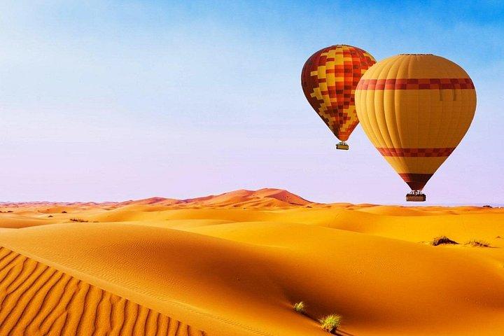 Expérience de visite partagée en montgolfière à Dubaï