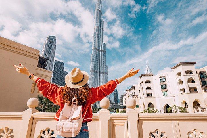 Excursion privée d'une demi-journée à Dubaï avec arrêts photos