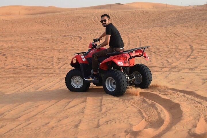 Excursion en safari dans le désert de Dubaï avec expérience en quad