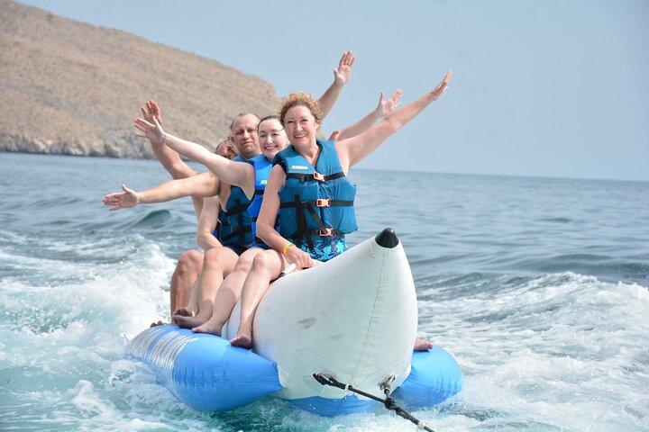 Musandam Dibba Croisière d'une journée avec transferts, déjeuner et plongée