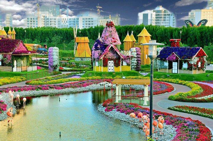 Dubaï Miracle Garden avec transferts facultatifs