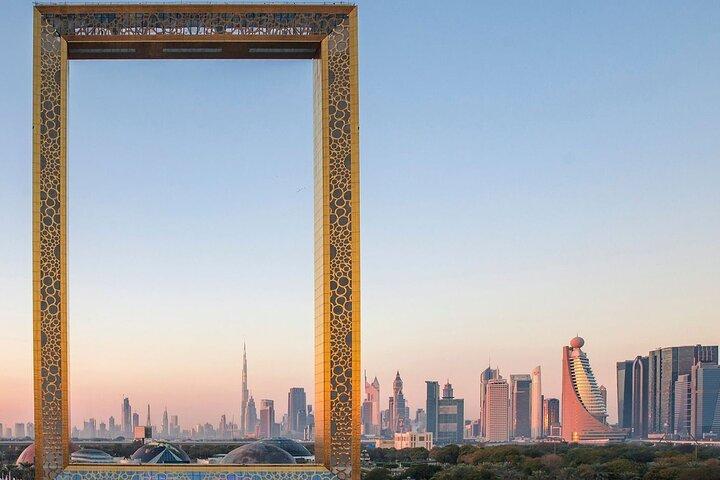 Excursion traditionnelle d'une demi-journée à Dubaï avec cadre Dubaï