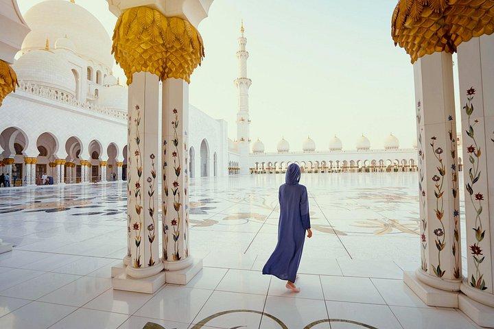 Excursion privée d'une journée à Abu Dhabi avec option déjeuner