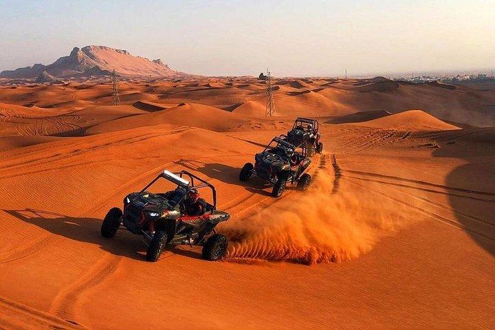 Safari du désert en soirée avec 30mins. Buggy Ride