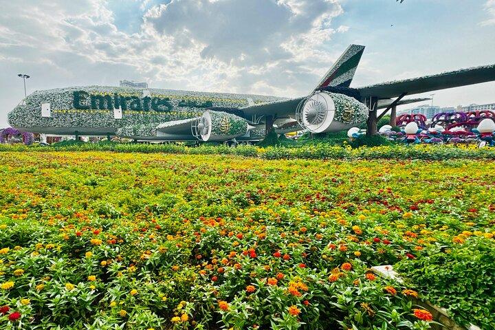 Dubaï Miracle Garden Entrée avec transferts d'hôtel