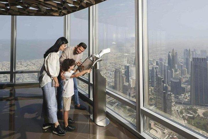 Billet d'entrée à la terrasse d'observation de Burj Khalifa au sommet