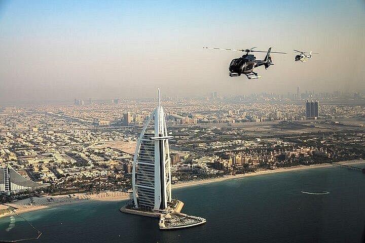 Excursion en hélicoptère à Jumeirah Beach Residence