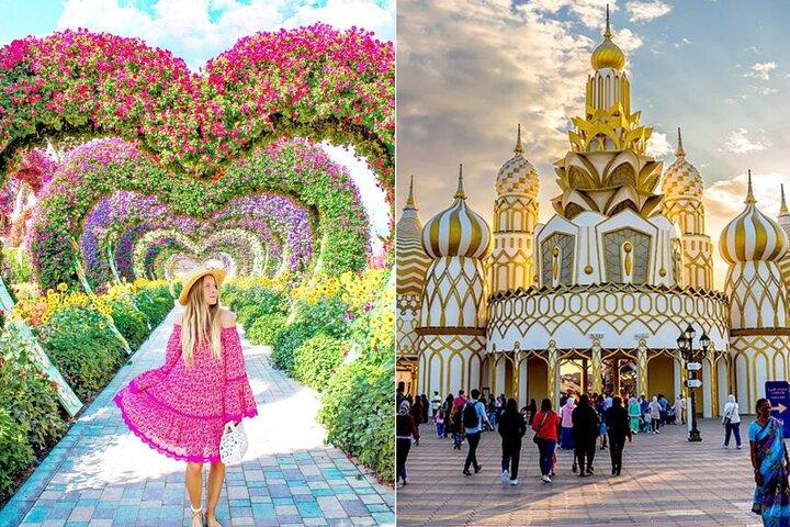 Billet d'entrée Miracle Garden et Global Village avec transfert