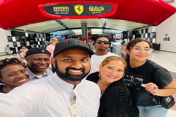 Tour d'Abu Dhabi Grande Mosquée Ferrari Monde Inclus
