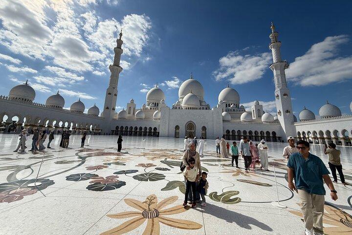 Visite touristique d'Abou Dabi Grande Mosquée Plus vieux Souk Patrimoine