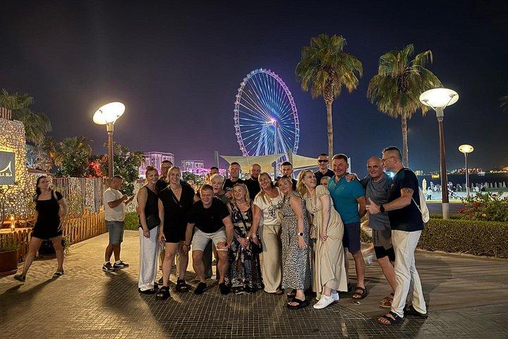Visite privée nocturne de la ville de Dubaï avec guide