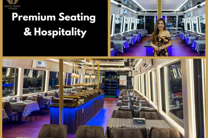 Croisière dîner de luxe à la marina – 2 heures (Croisière Cendrillon)