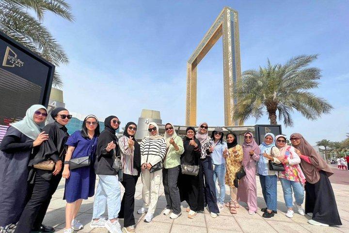 Excursion d'une journée complète à Dubaï et Sharjah avec pick-up