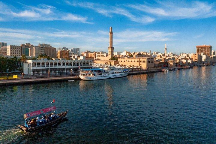 Visite à pied du vieux Dubaï avec Abra Ride Gold Spice Souks et collations