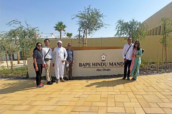 Excursion d'une journée à Abu Dhabi avec BAPS Hindu Temple