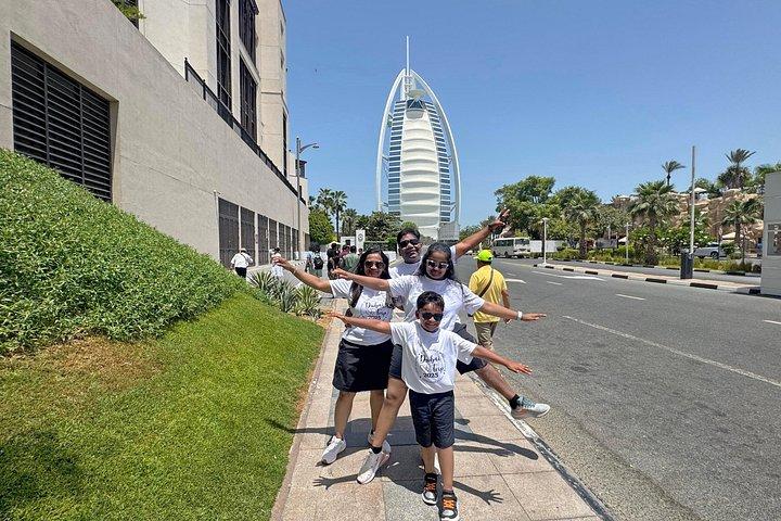 Excursion d'une journée à Abu Dhabi et Dubaï avec prise en charge à l'hôtel