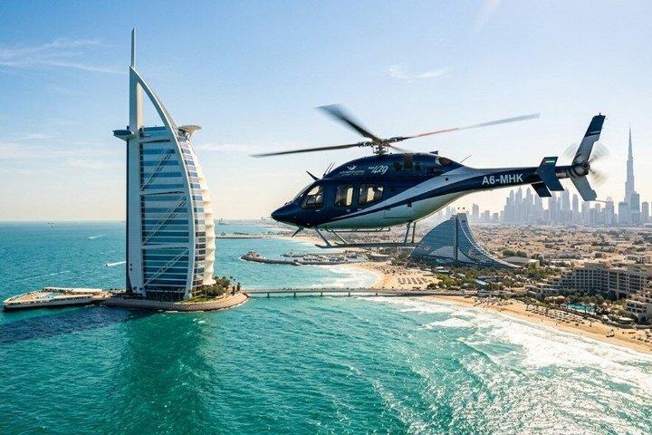Tour en hélicoptère à Dubaï avec Burj Khalifa et Skyline Top Vues