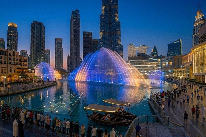 Dubaï Fountain Show Et Lac Balade