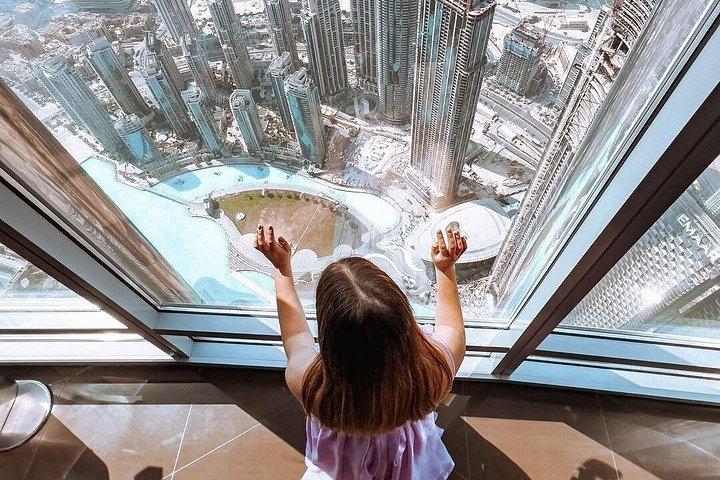 Dubaï : Billet d'entrée Burj Khalifa avec transfert hôtelier