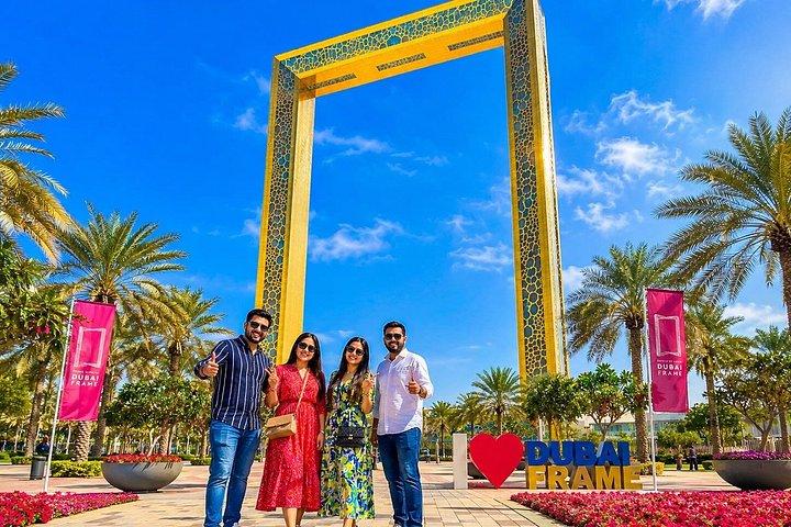 Billets d'entrée de cadre de Dubaï avec transferts privés d'hôtel
