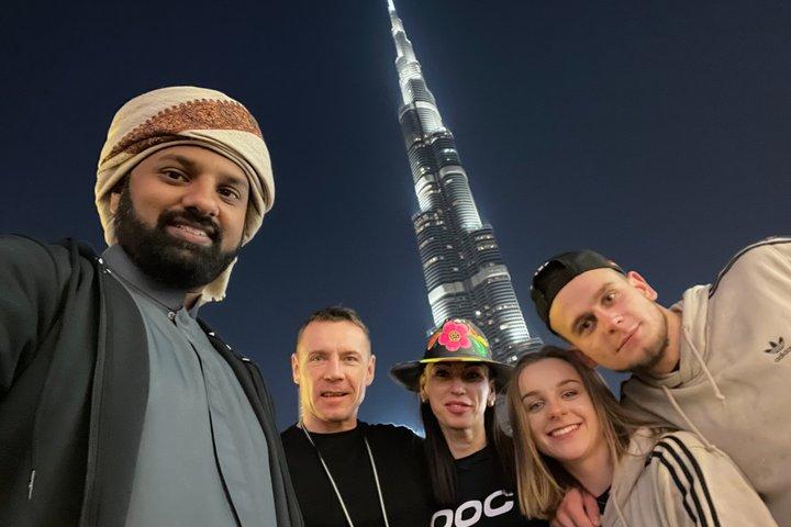 Visite nocturne de la ville de Dubaï avec Dubai Mall et Dubai Fountain Show