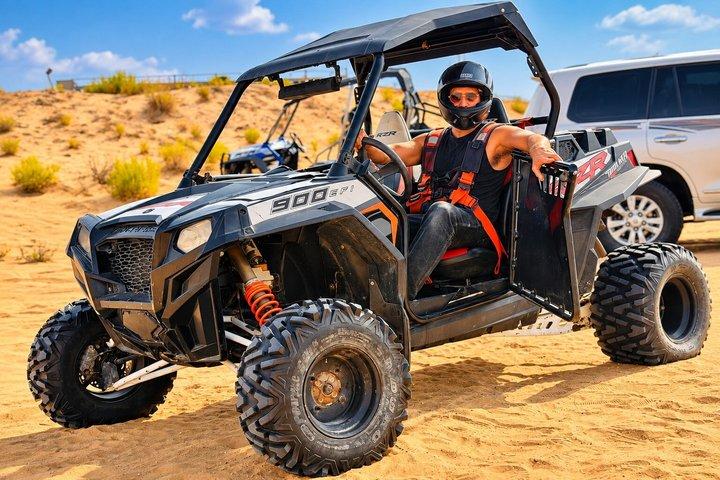 Aventure en buggy tout-terrain en auto-conduite à Abu Dhabi avec un 4x4 privé
